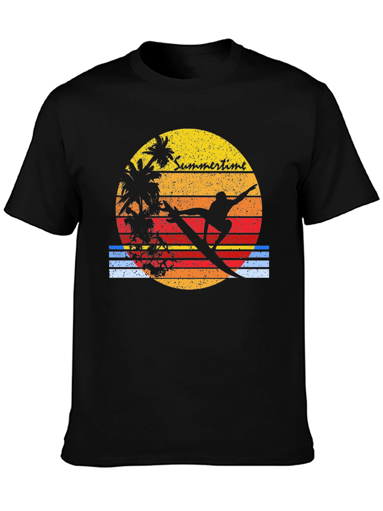 Retro Surfer Tee - Summertime Vibes
