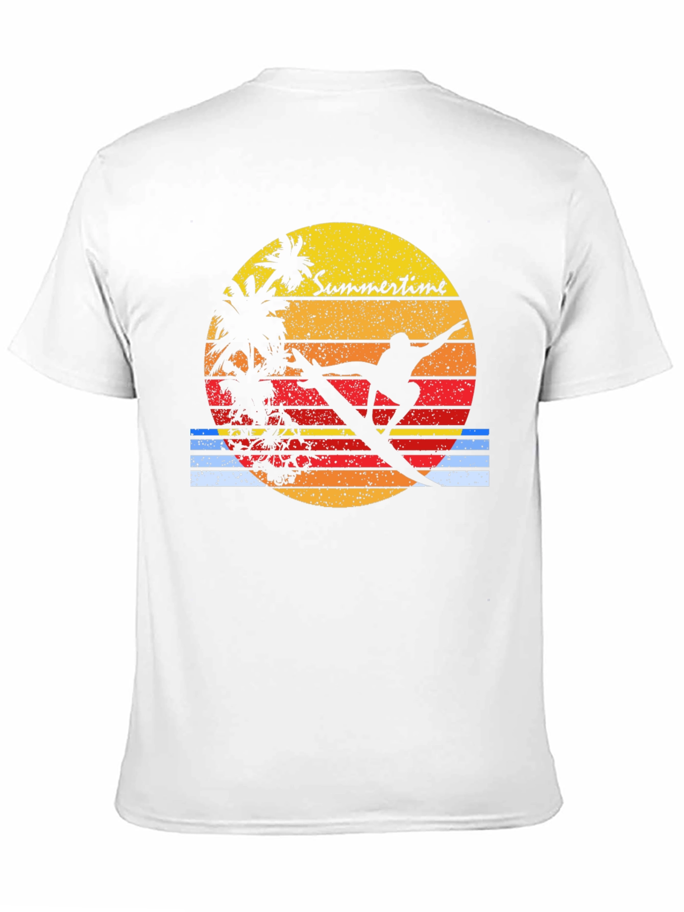 Retro Surfer Tee - Summertime Vibes