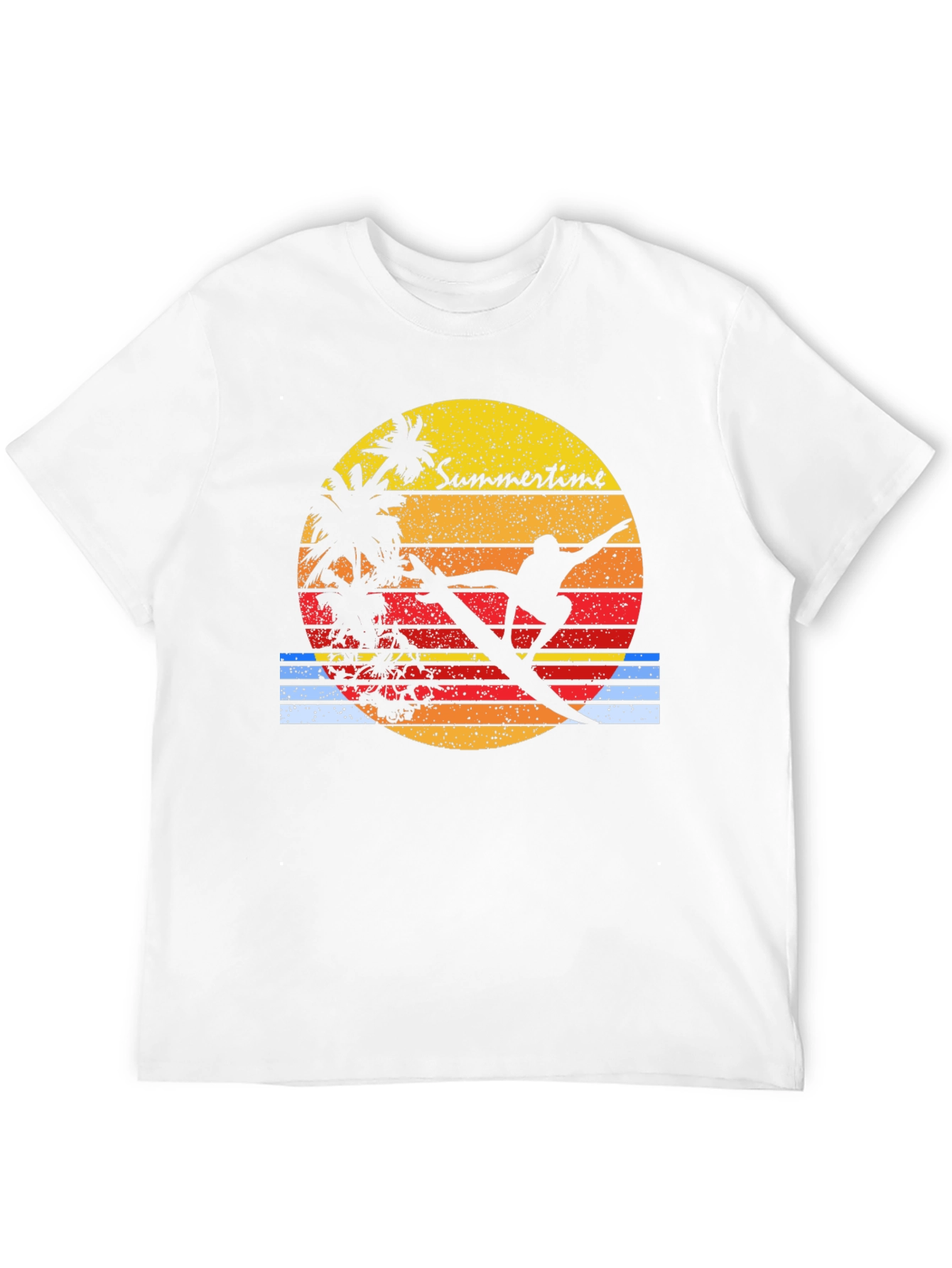 Retro Surfer Tee - Summertime Vibes
