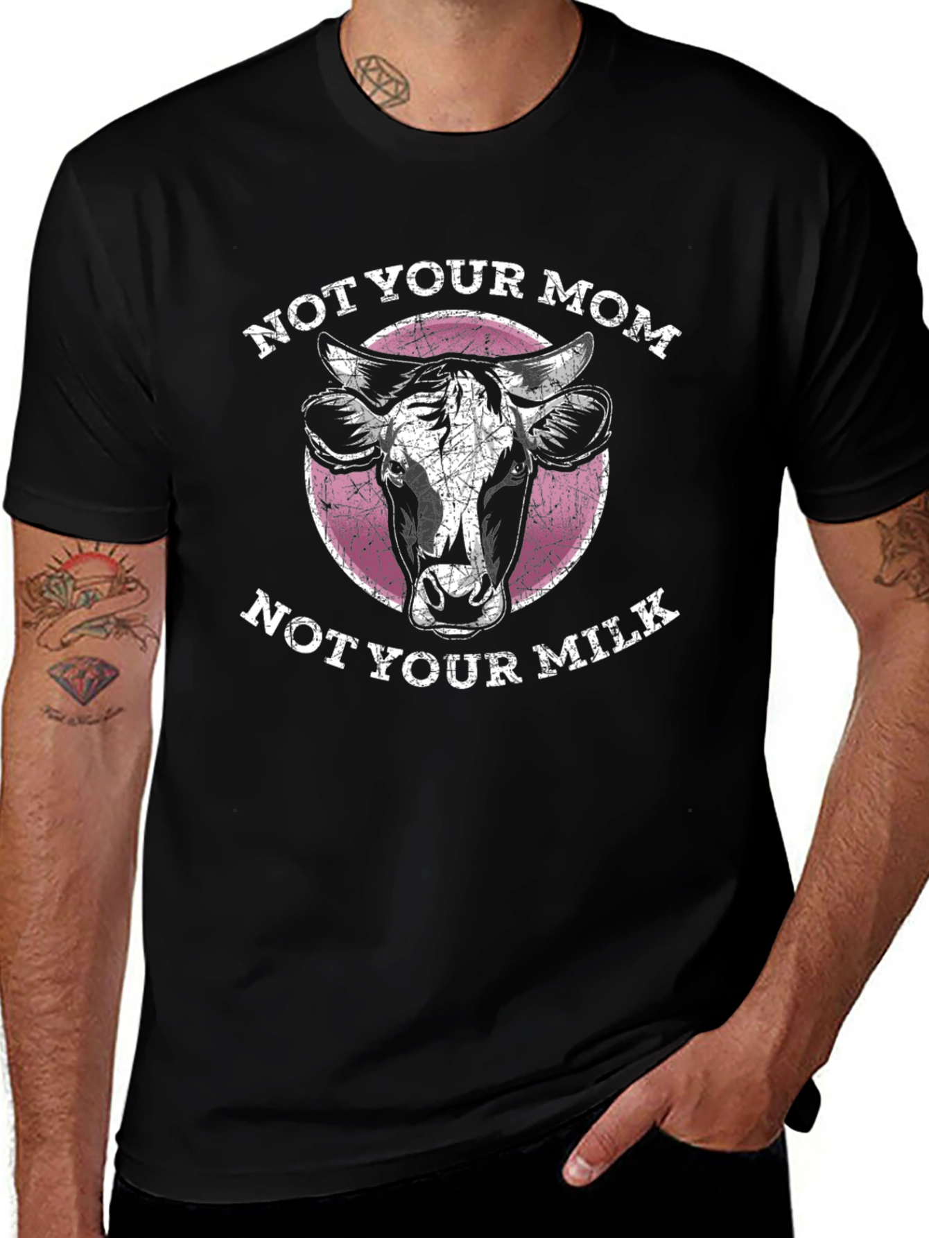 Not Your Mom Not Your Milk - Graphic Tee