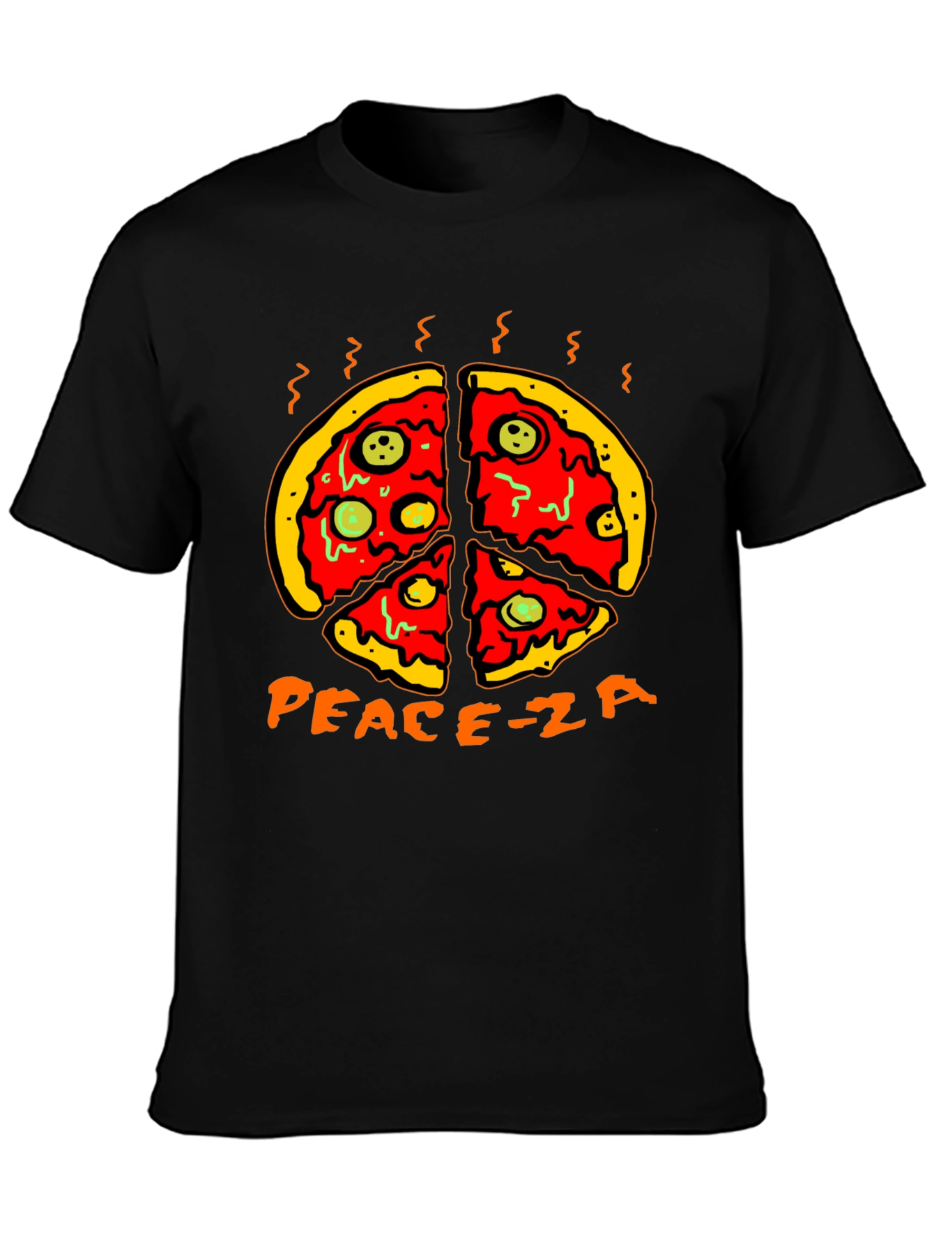 Peace-za Pizza Graphic Tee