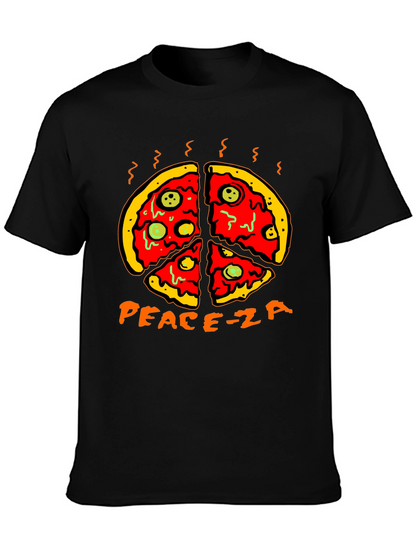 Peace-za Pizza Graphic Tee