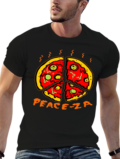 Peace-za Pizza Graphic Tee