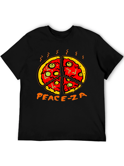 Peace-za Pizza Graphic Tee