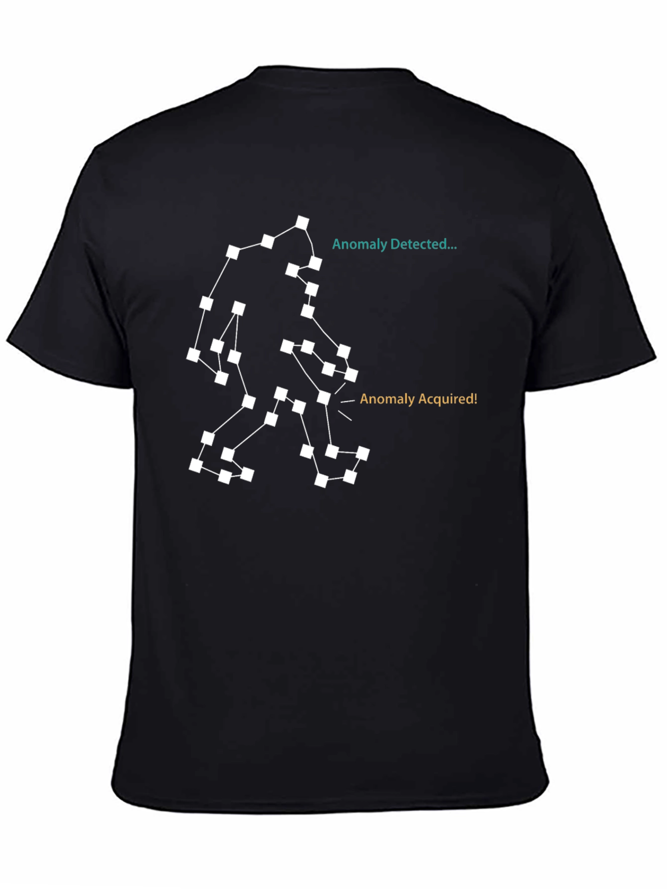 Anomaly Detected Bigfoot Graphic T-Shirt