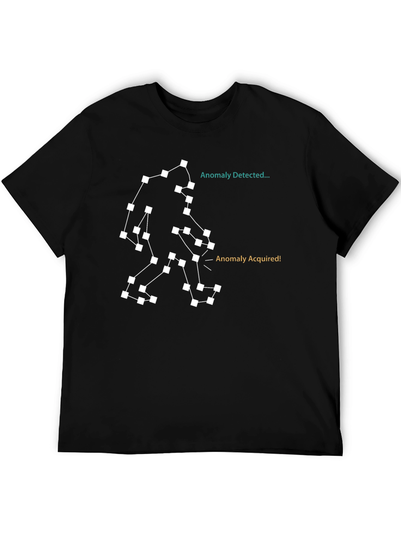 Anomaly Detected Bigfoot Graphic T-Shirt