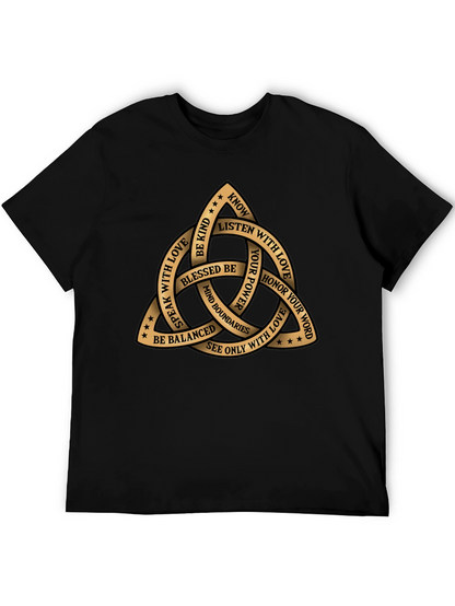 Celtic Knot T-Shirt - Love Power and Kindness