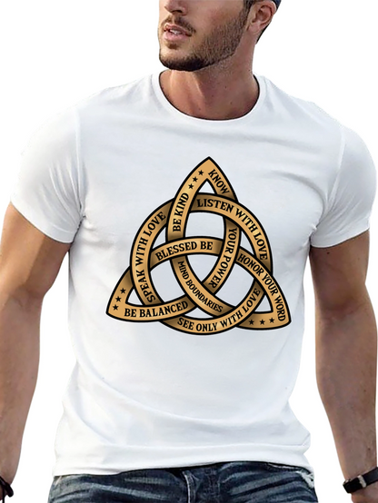 Celtic Knot T-Shirt - Love Power and Kindness