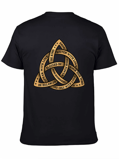 Celtic Knot T-Shirt - Love Power and Kindness