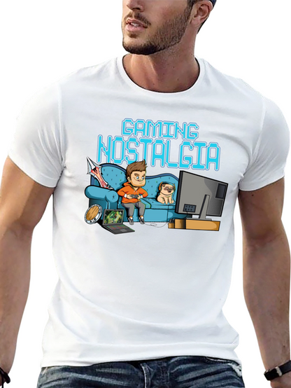 Gaming Nostalgia Black T-Shirt