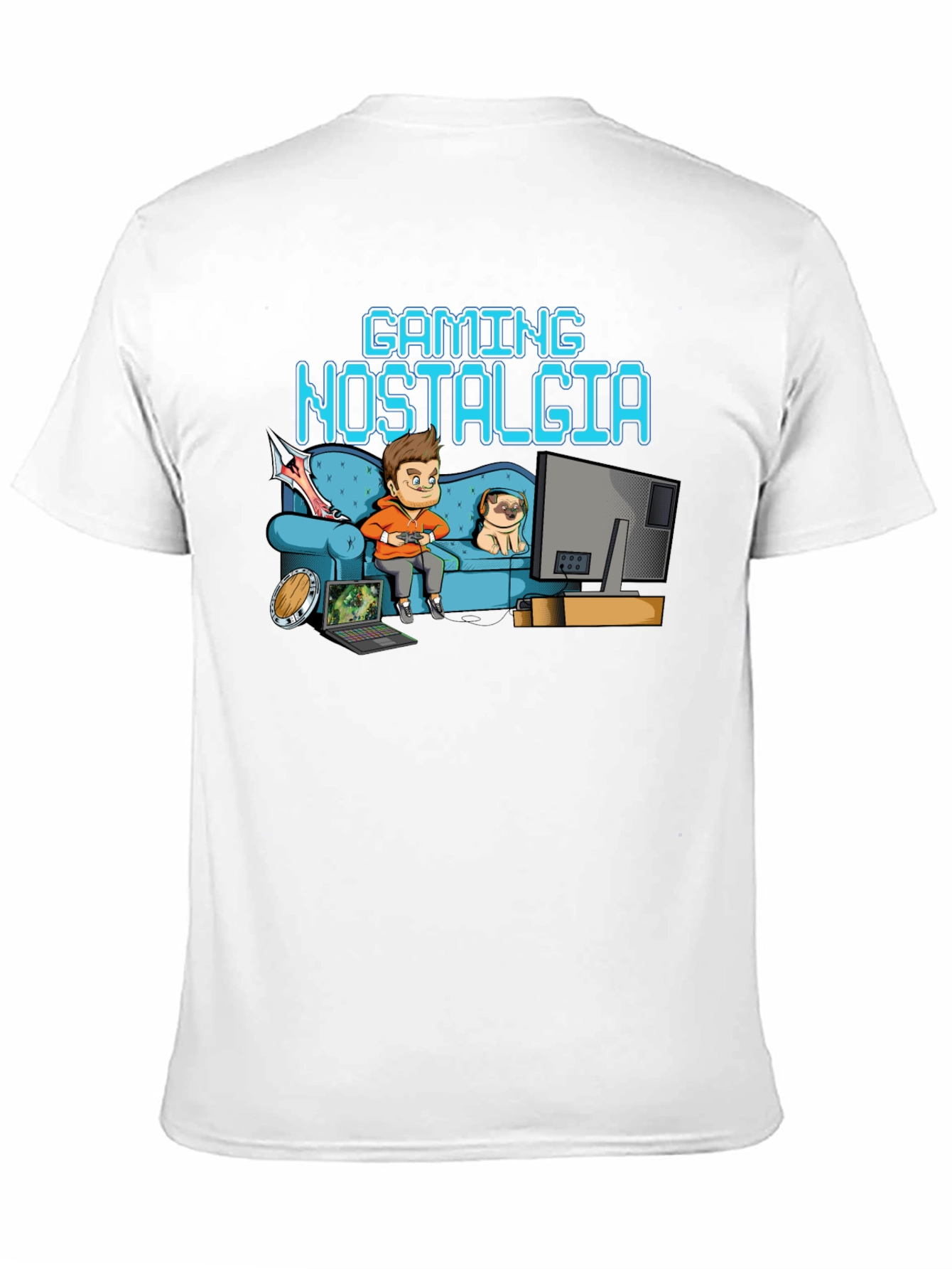 Gaming Nostalgia Black T-Shirt