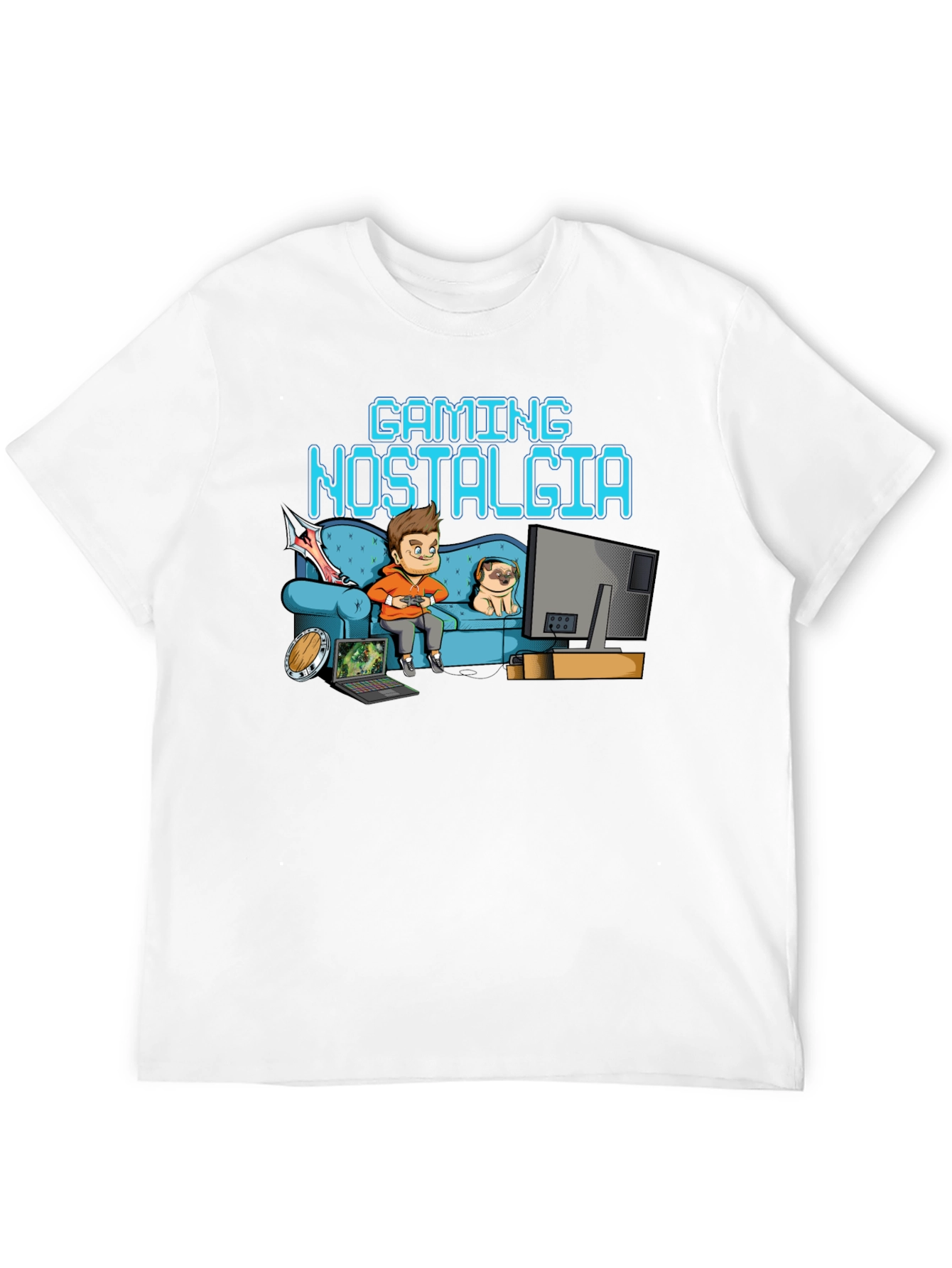 Gaming Nostalgia Black T-Shirt