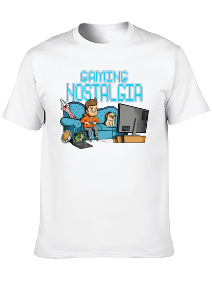 Gaming Nostalgia Black T-Shirt
