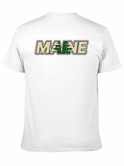 Maine Graphic T-Shirt - Outdoor Adventure Tee
