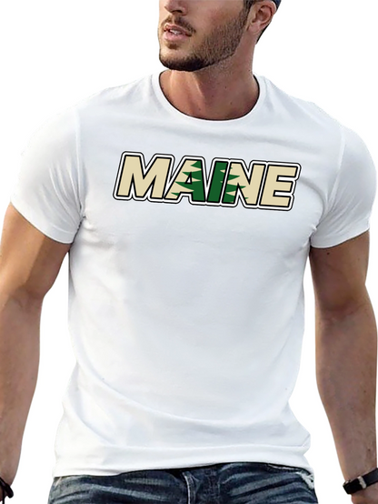 Maine Graphic T-Shirt - Outdoor Adventure Tee