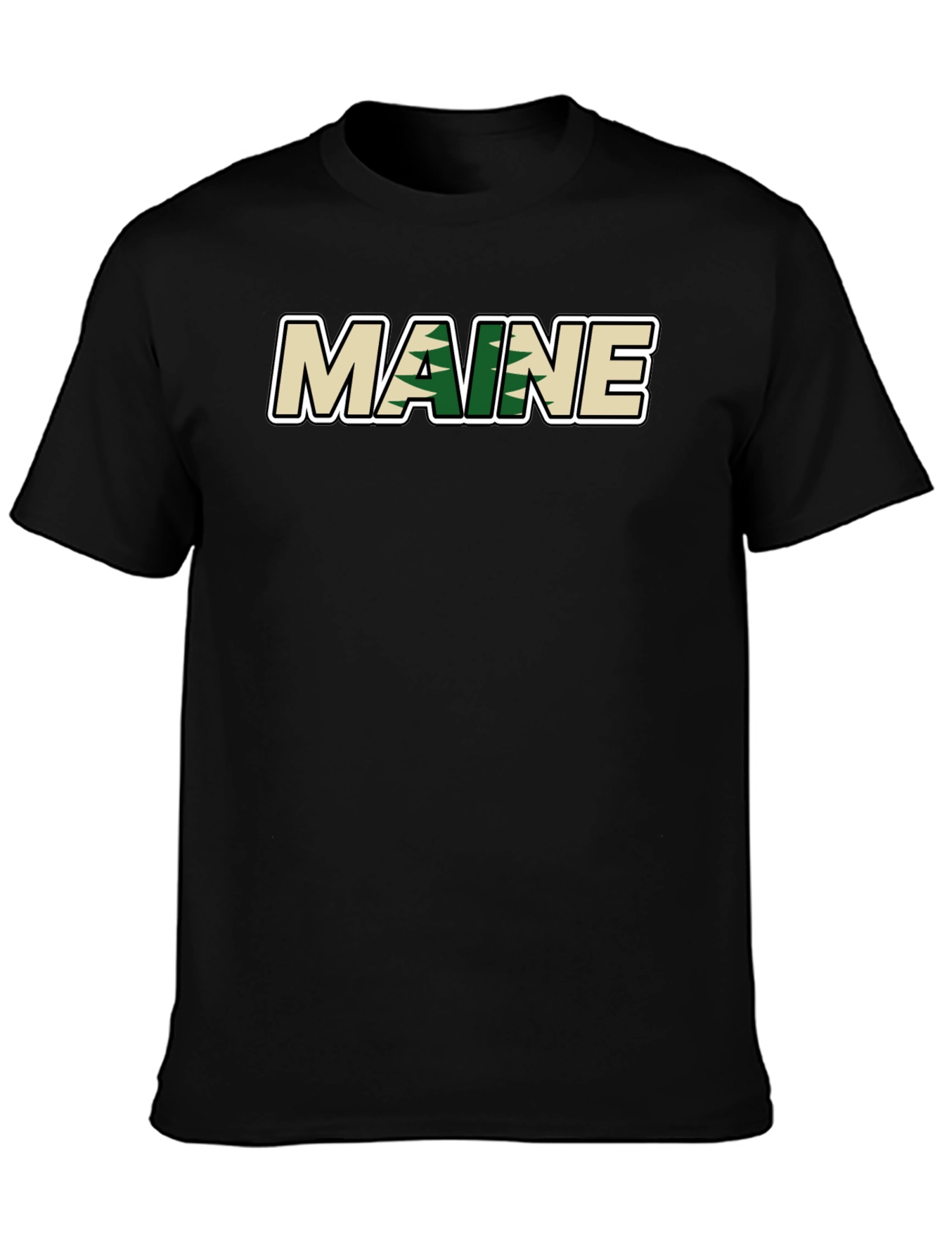 Maine Graphic T-Shirt - Outdoor Adventure Tee