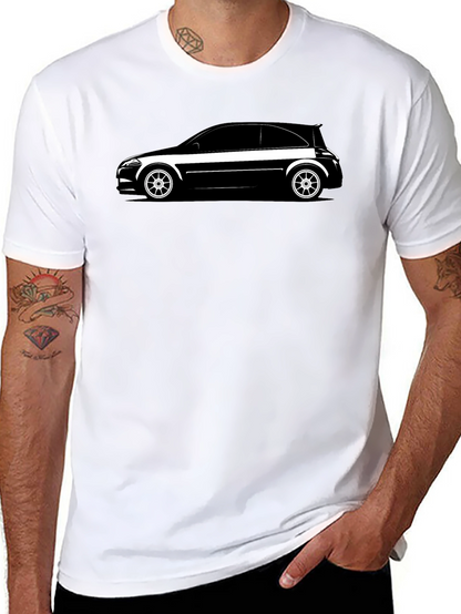 Sleek Black Car Graphic Tee