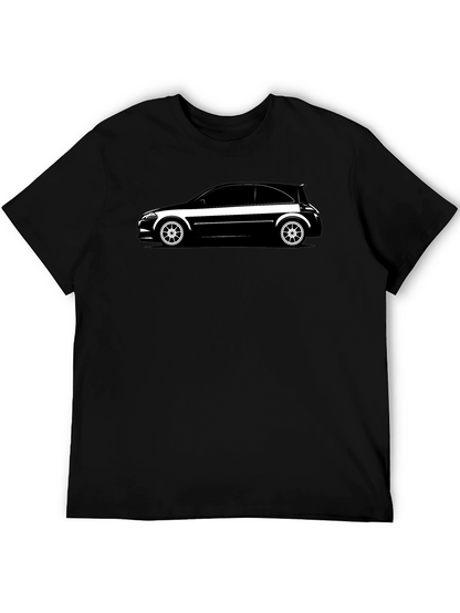 Sleek Black Car Graphic Tee