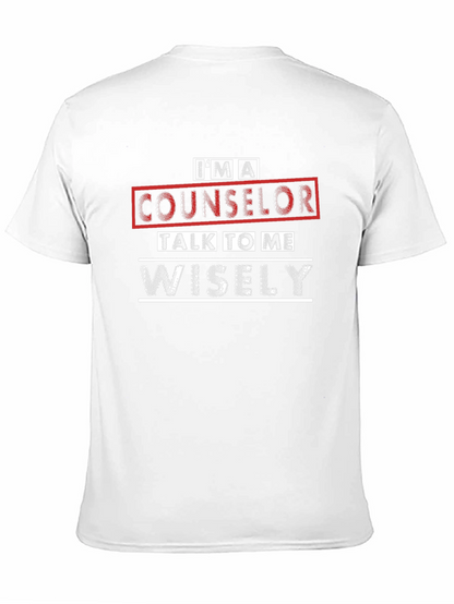 Counselor T-Shirt - Talk to Me Wisely