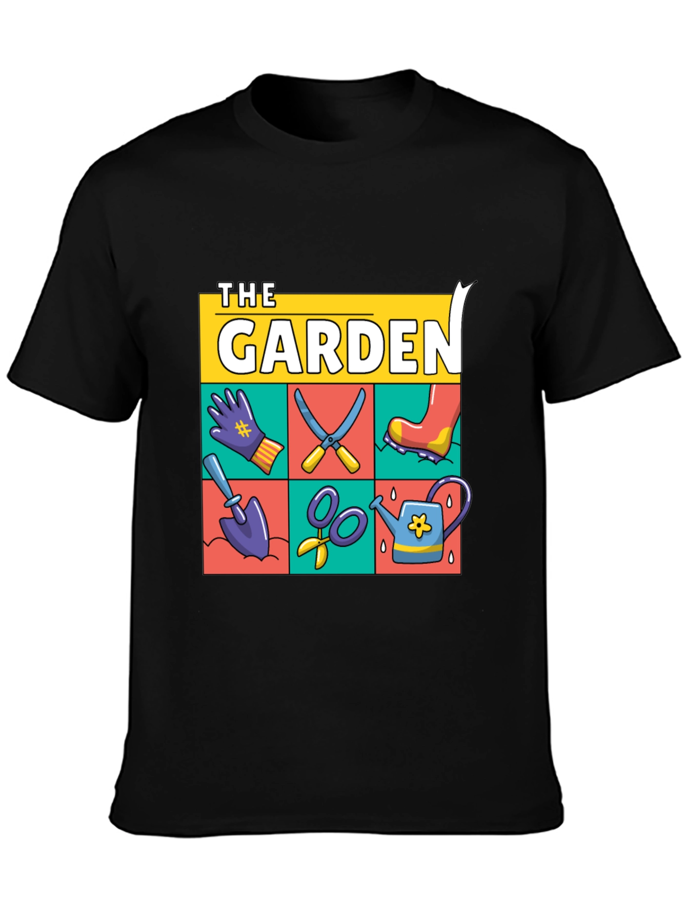 The Garden T-Shirt - Gardening Tool Graphic Tee