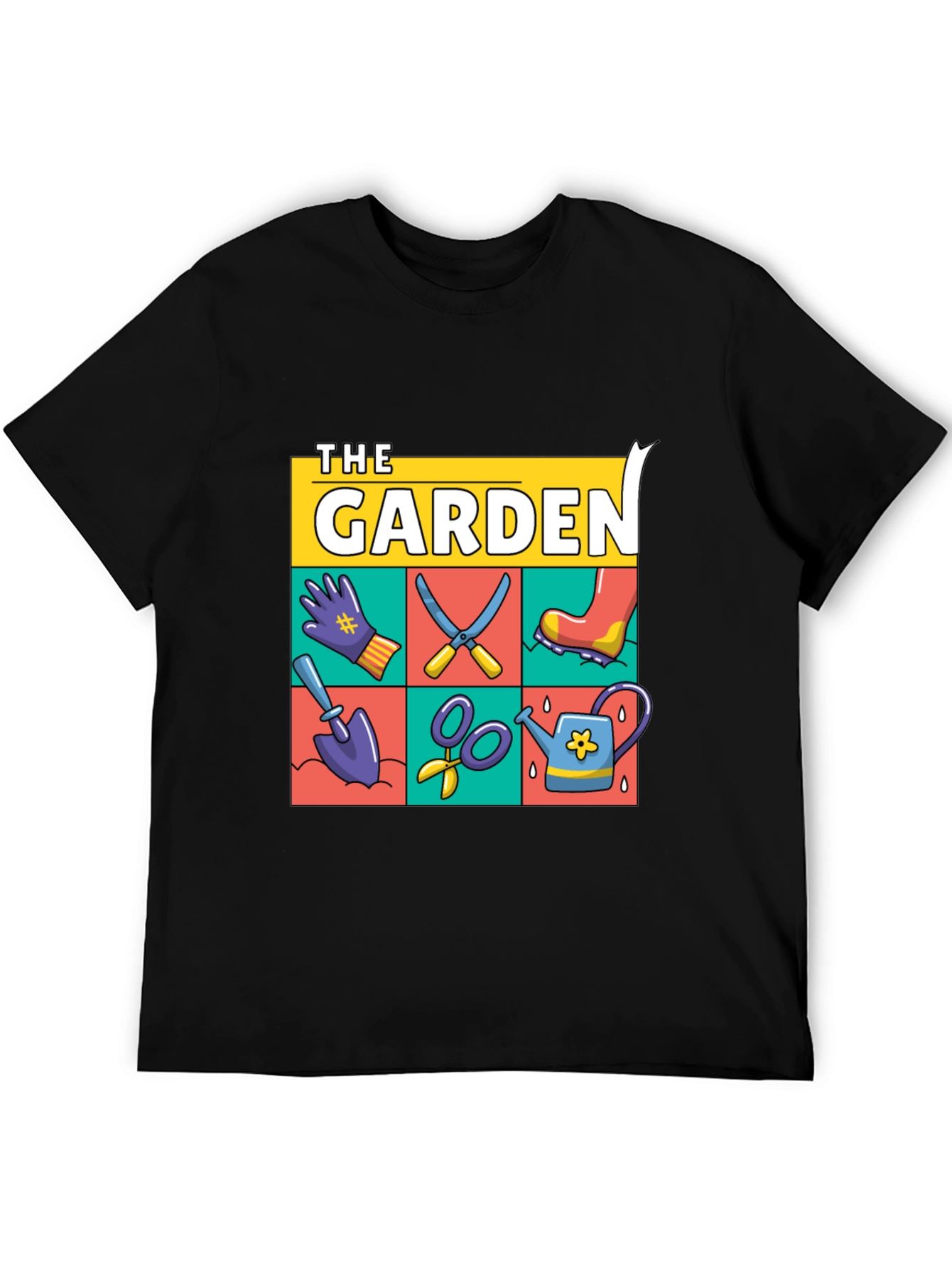 The Garden T-Shirt - Gardening Tool Graphic Tee