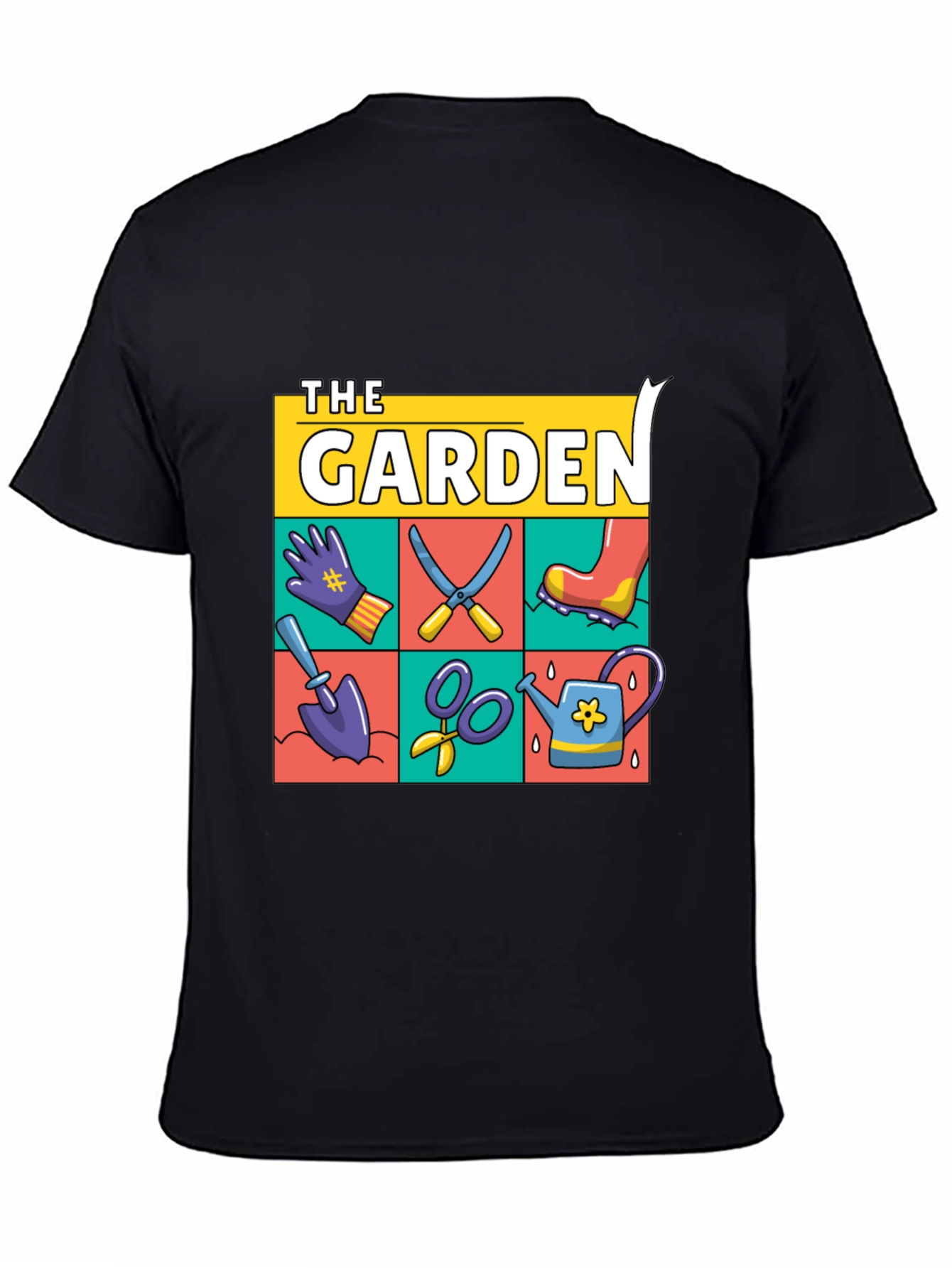 The Garden T-Shirt - Gardening Tool Graphic Tee