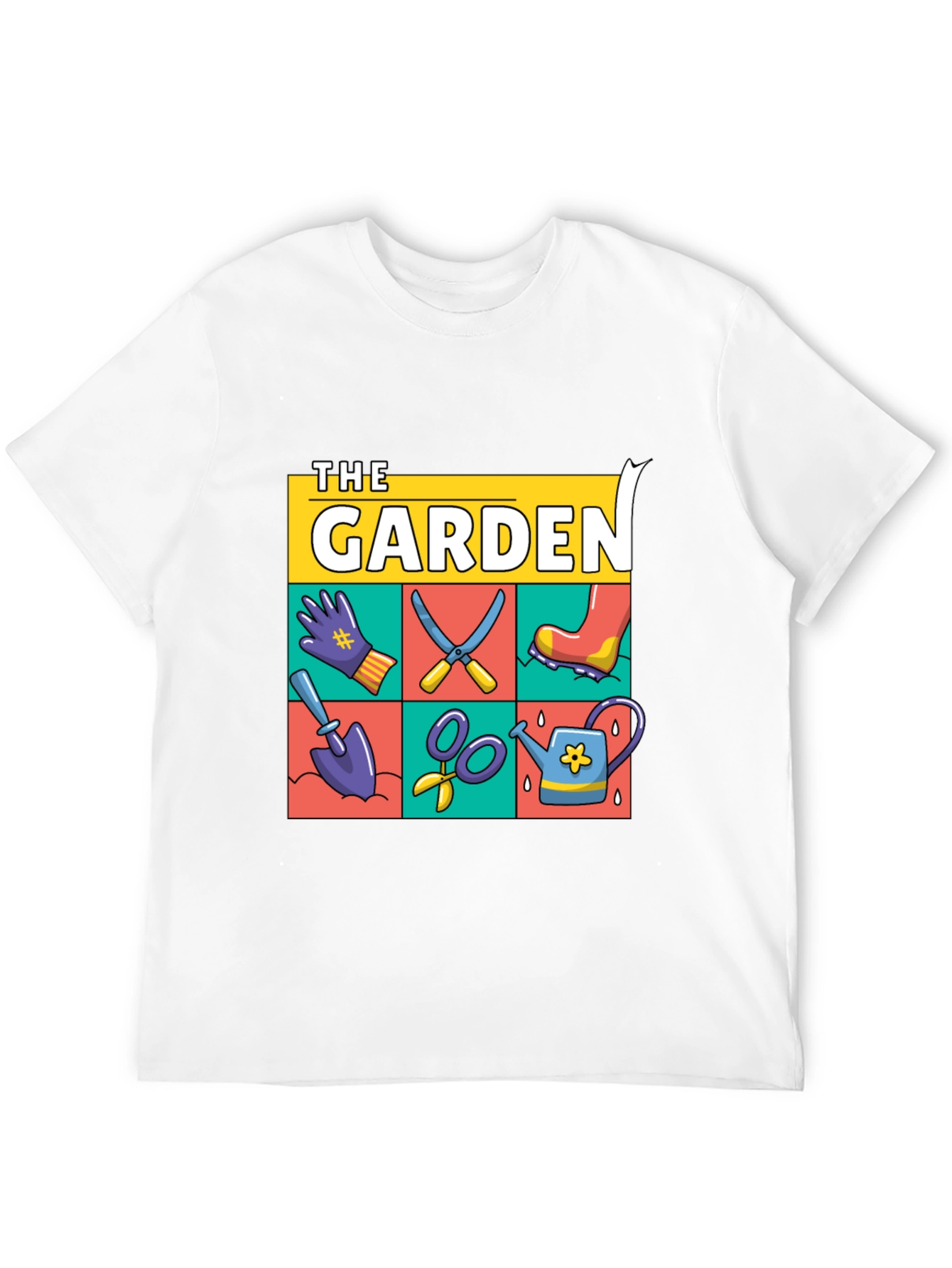 The Garden T-Shirt - Gardening Tool Graphic Tee