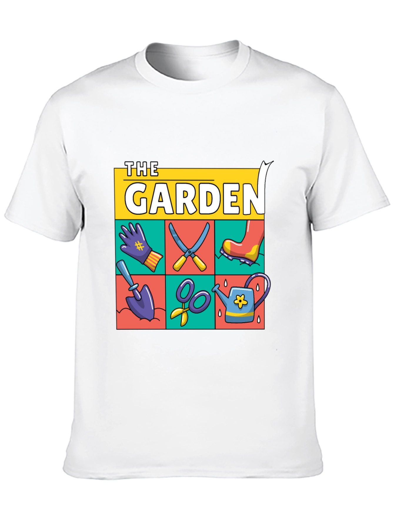 The Garden T-Shirt - Gardening Tool Graphic Tee