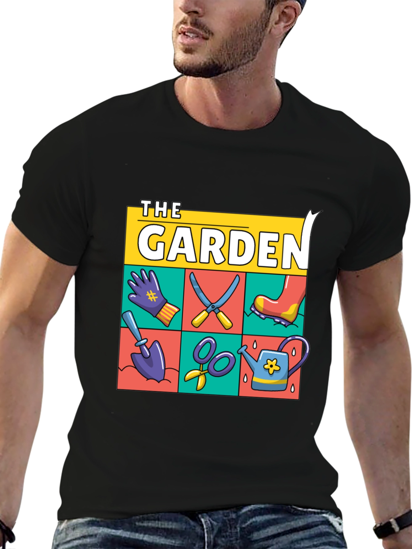 The Garden T-Shirt - Gardening Tool Graphic Tee