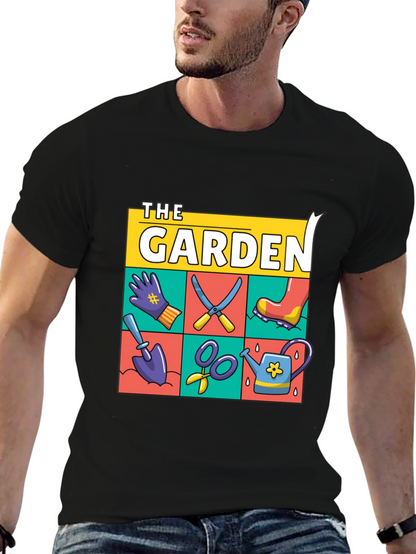 The Garden T-Shirt - Gardening Tool Graphic Tee