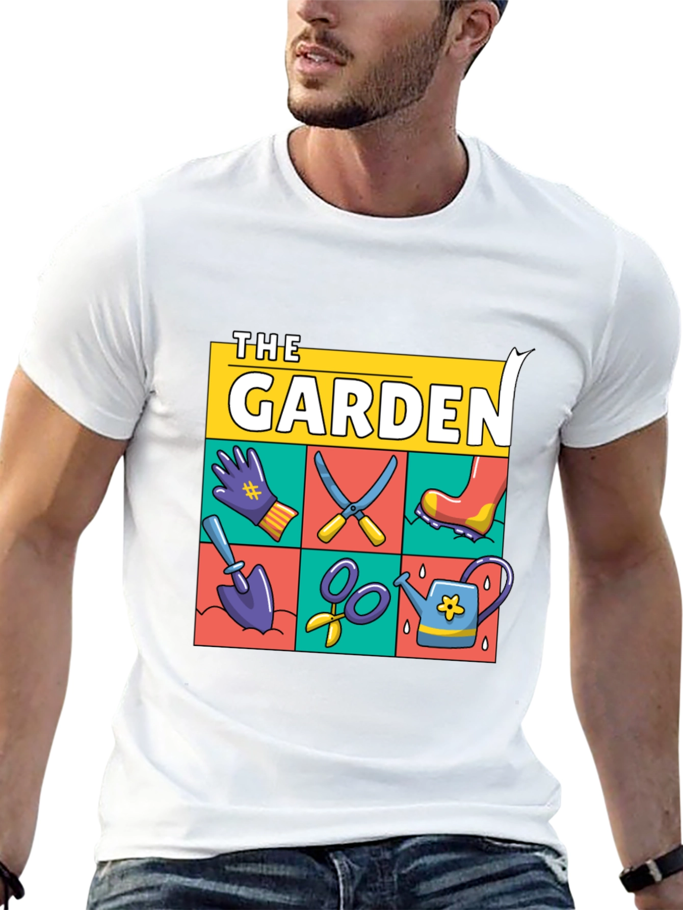 The Garden T-Shirt - Gardening Tool Graphic Tee