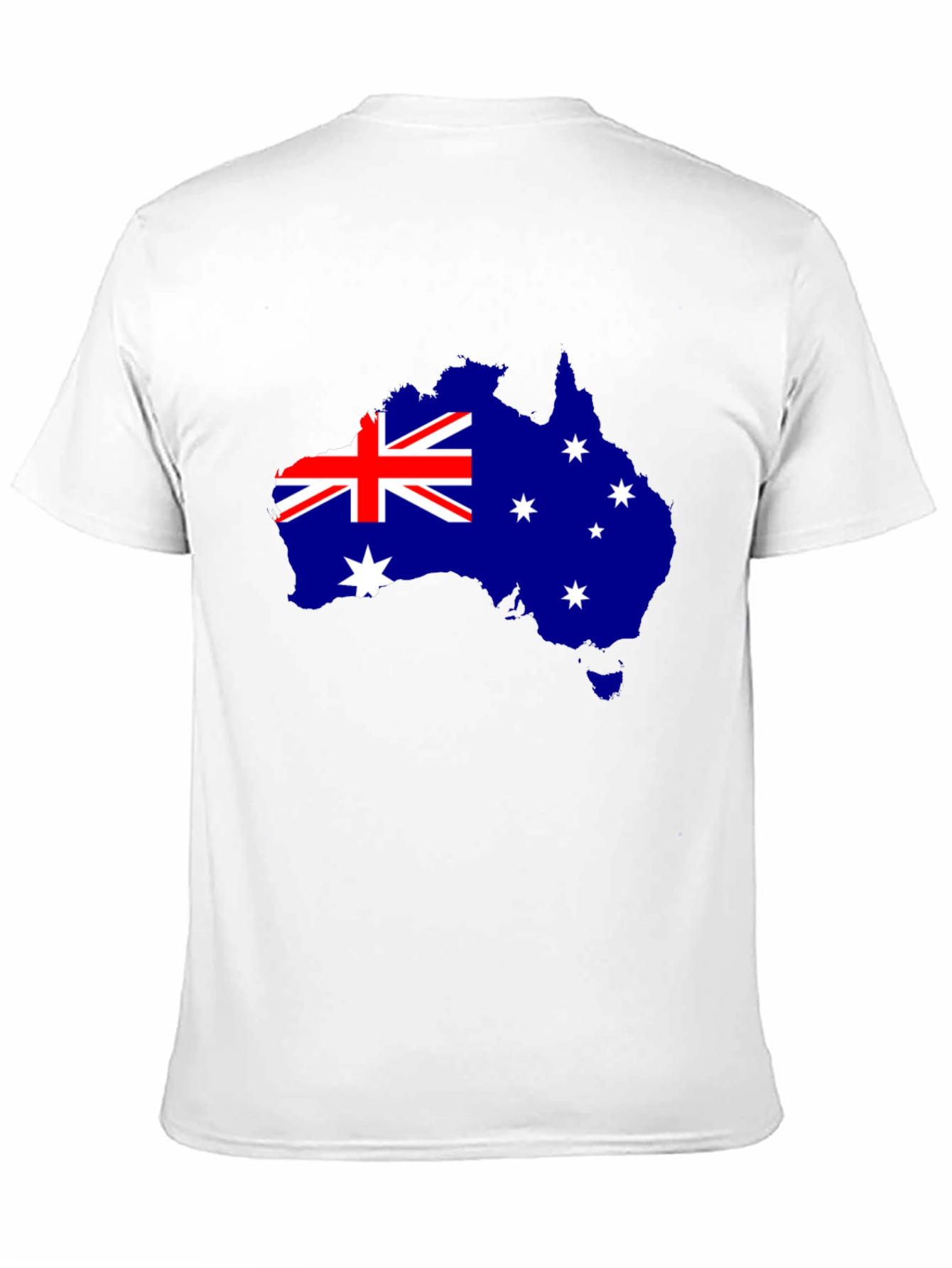 Australia Map Flag Graphic T-Shirt