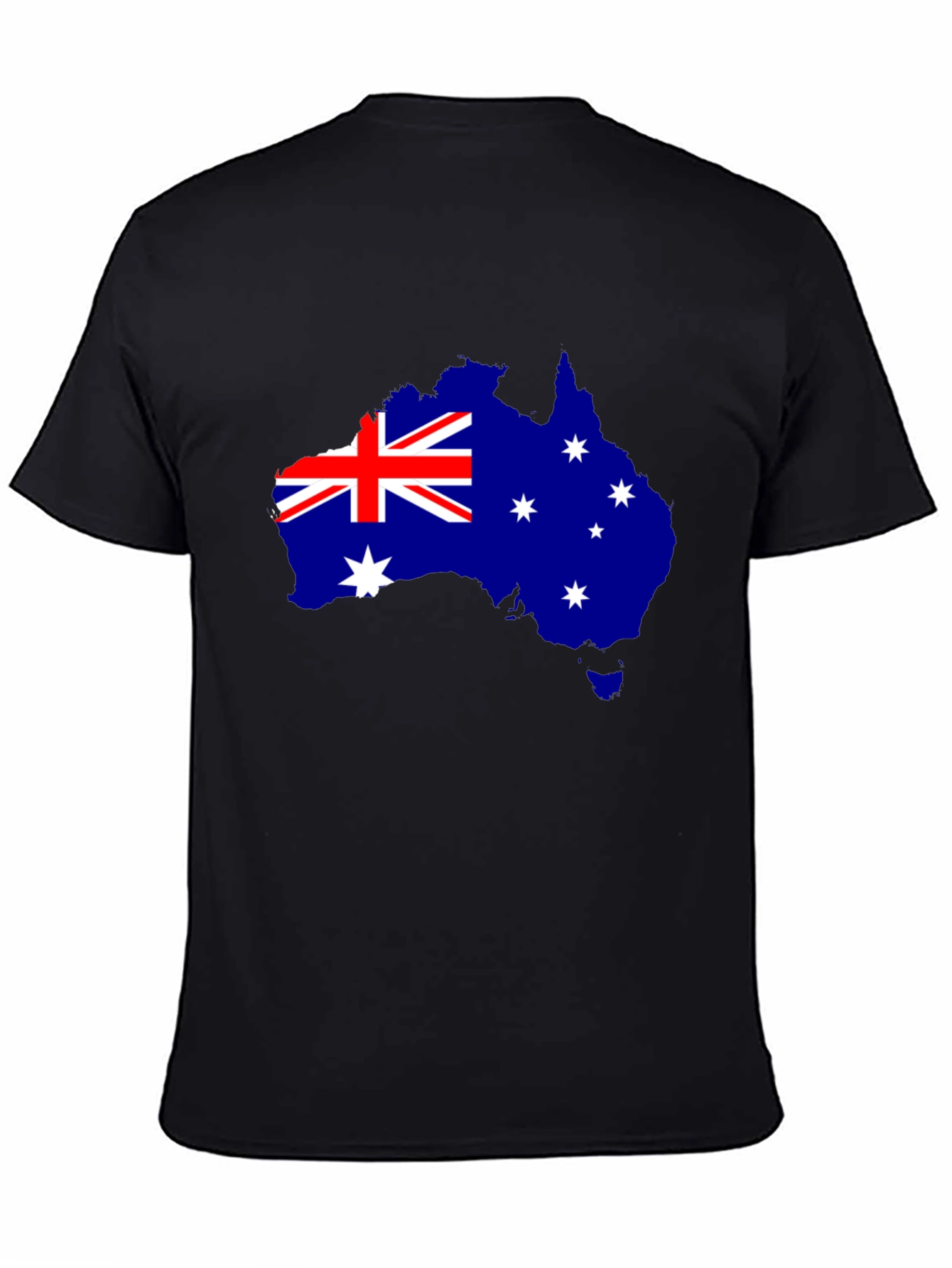 Australia Map Flag Graphic T-Shirt