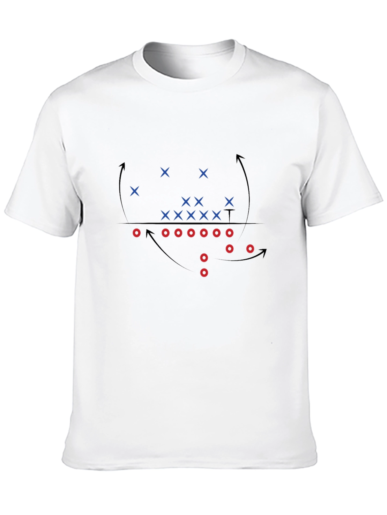 Football Play T-Shirt - Black