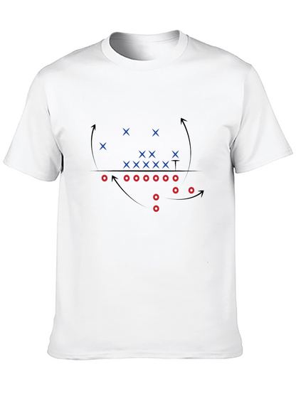 Football Play T-Shirt - Black