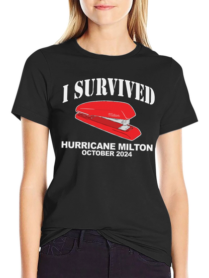 I Survived Hurricane Milton October 2024 T-Shirt