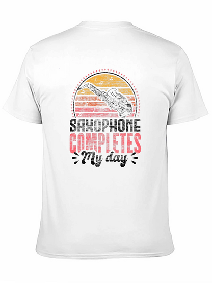 Saxophone Completes My Day T-Shirt