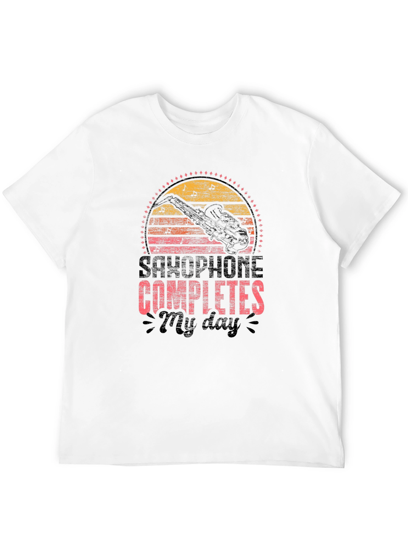 Saxophone Completes My Day T-Shirt
