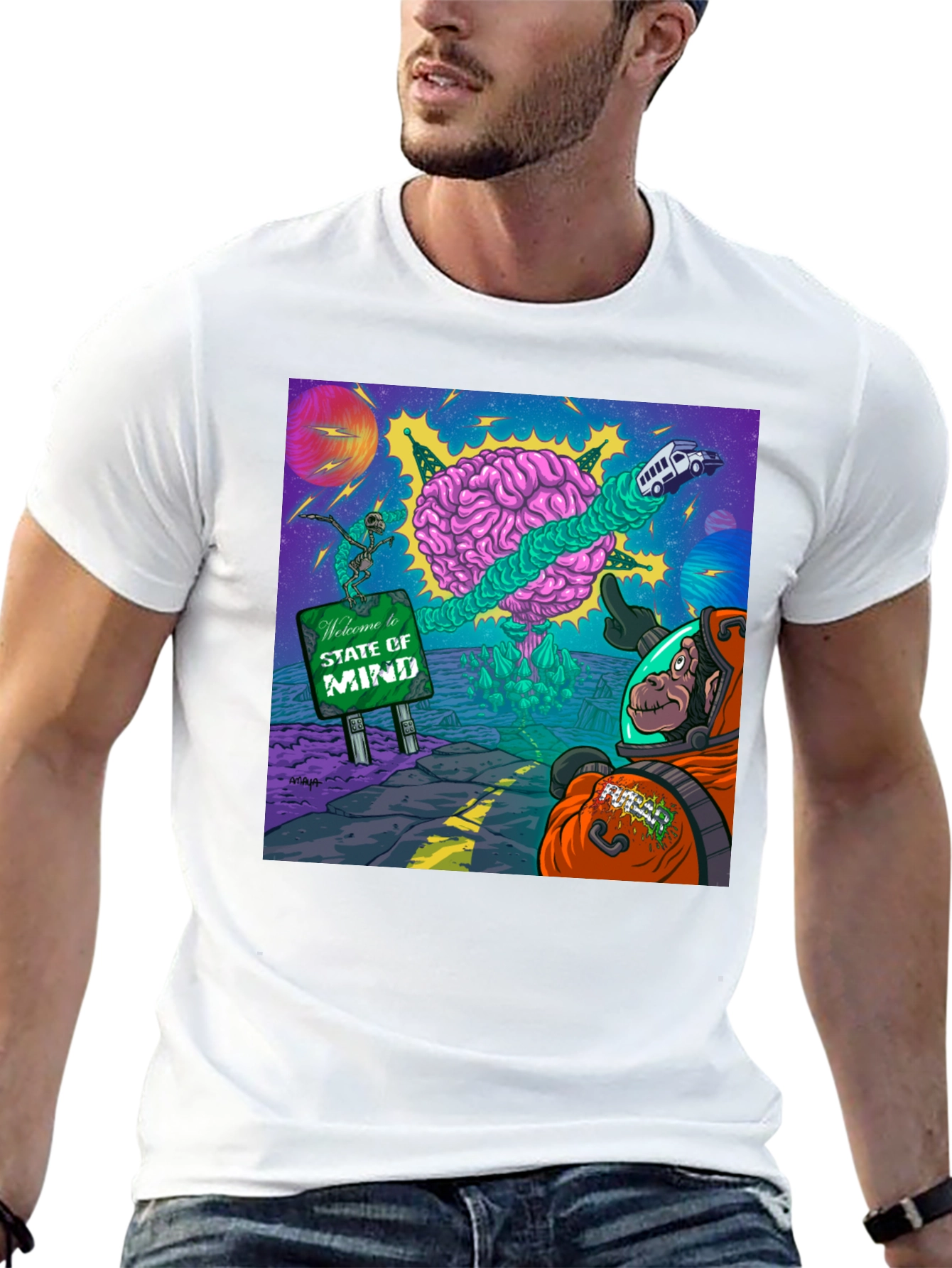 Surreal State of Mind Graphic Tee