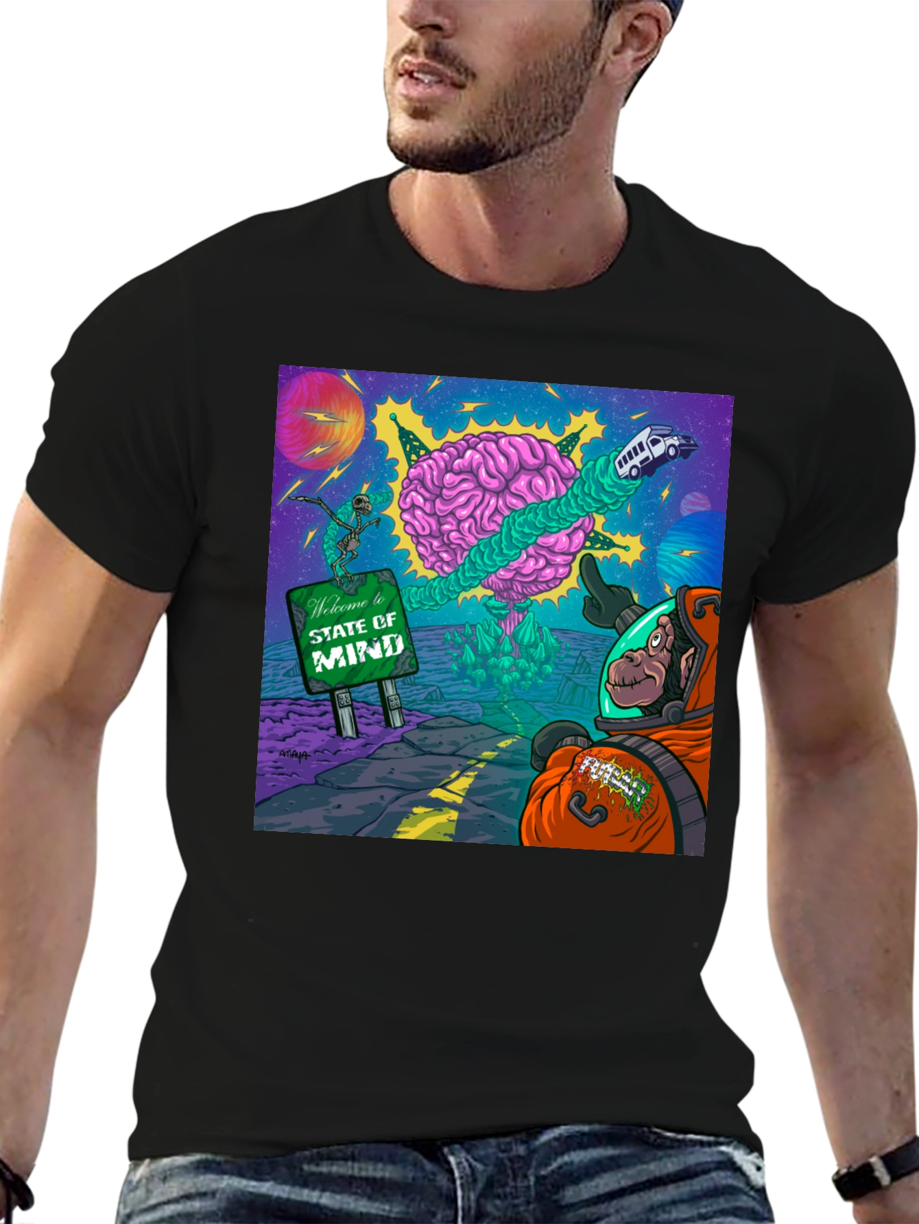 Surreal State of Mind Graphic Tee