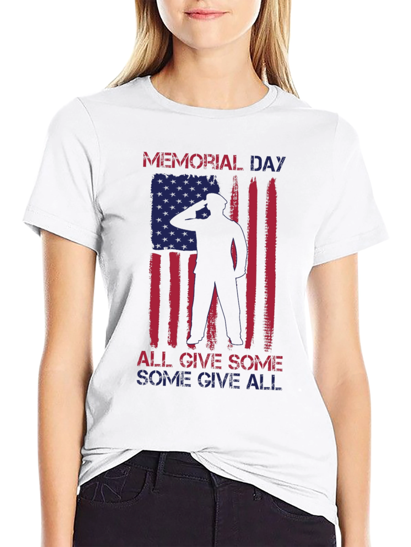Memorial Day All Gave Some Graphic Tee