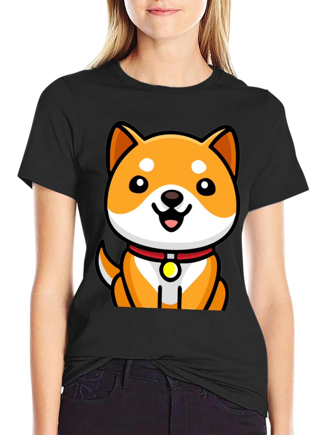 Cute Doge Shiba Inu Graphic T-Shirt