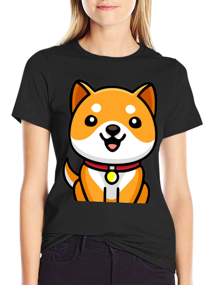 Cute Doge Shiba Inu Graphic T-Shirt