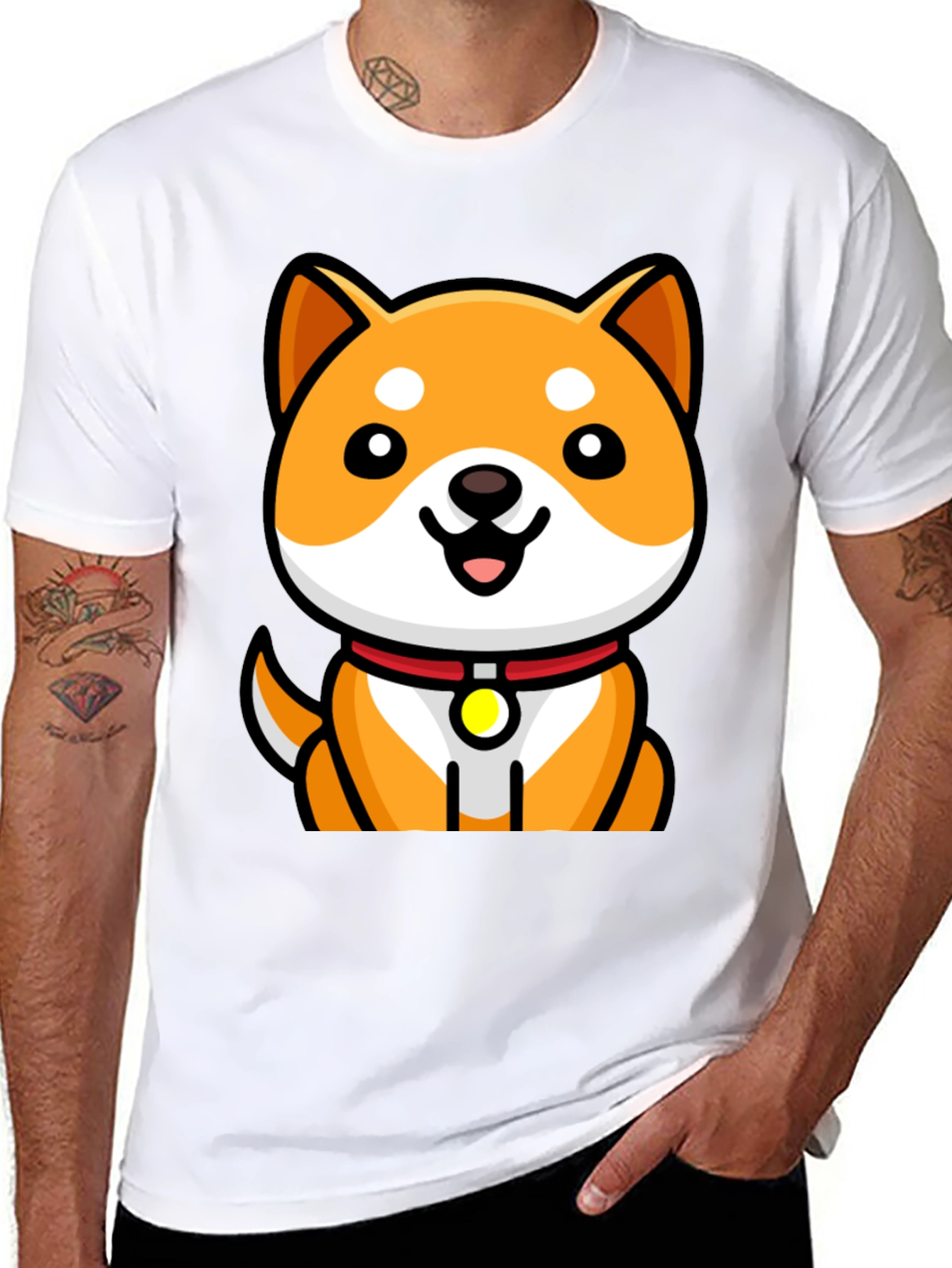 Cute Doge Shiba Inu Graphic T-Shirt