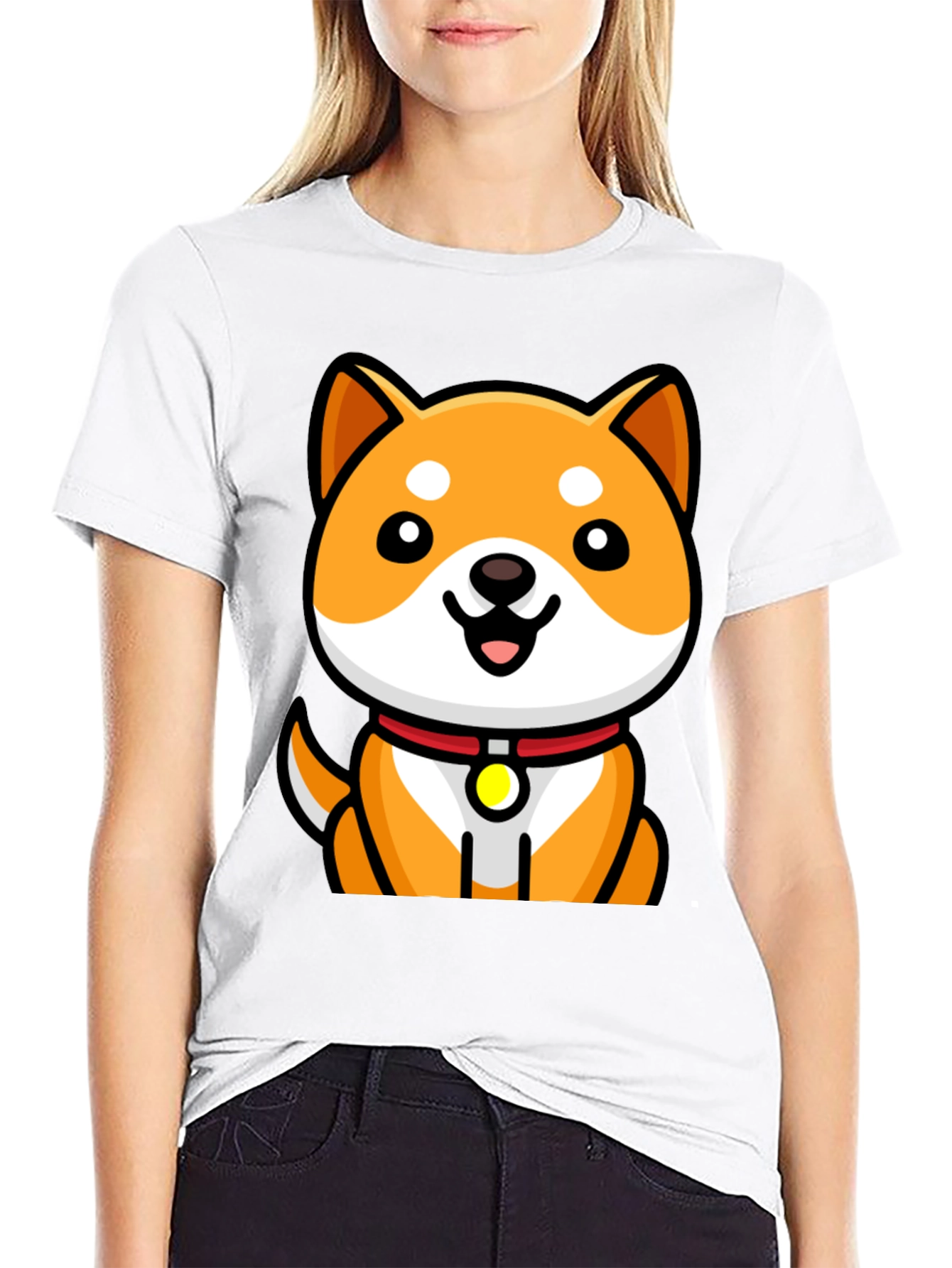 Cute Doge Shiba Inu Graphic T-Shirt