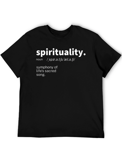 Spirituality Definition T-Shirt - Sacred Song