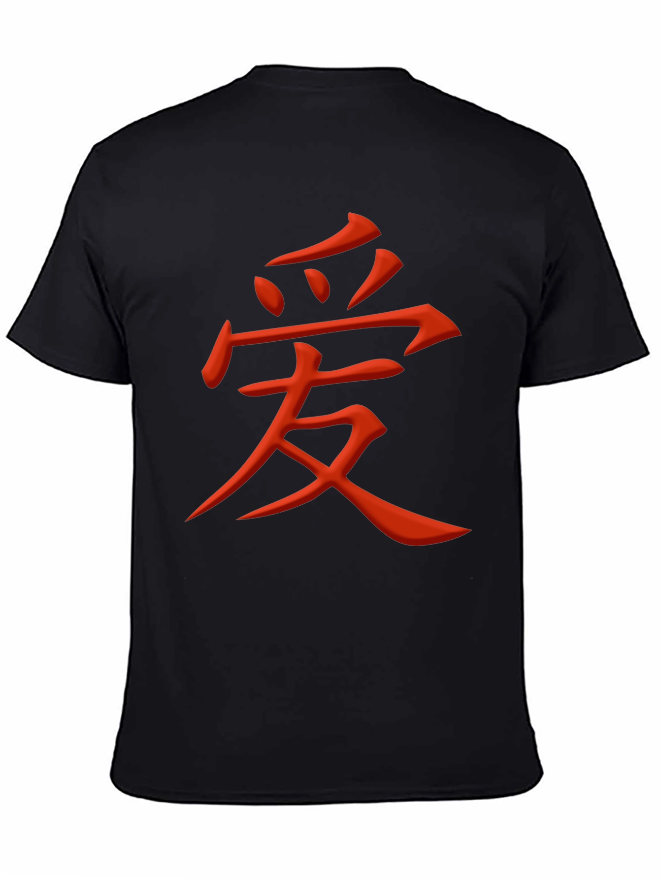Love Kanji Graphic Tee - Black