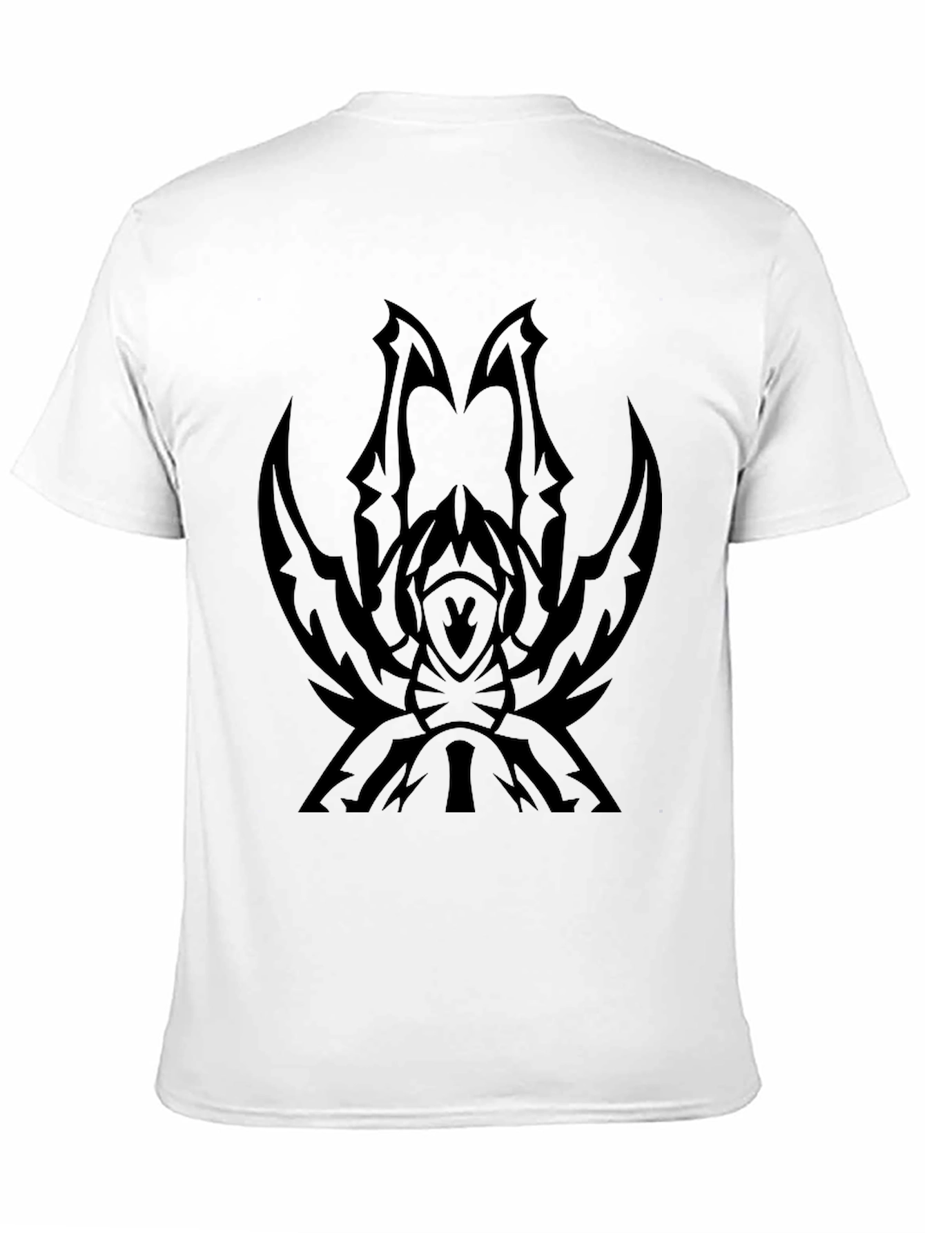 Tribal Spider Graphic Black T-Shirt