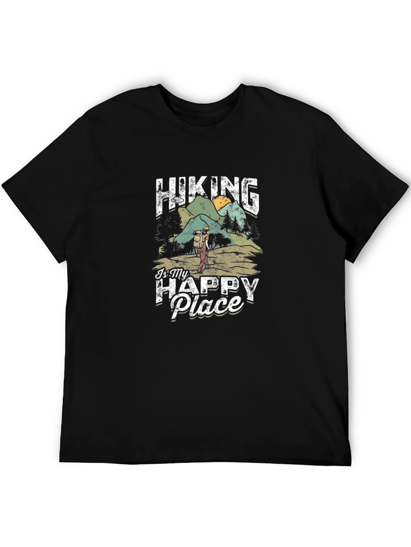 Hiking Is My Happy Place Graphic Tee