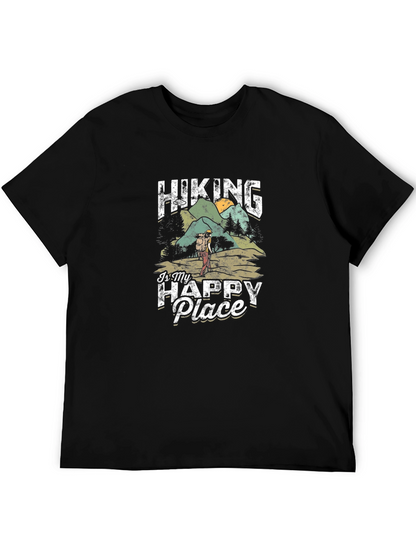 Hiking Is My Happy Place Graphic Tee